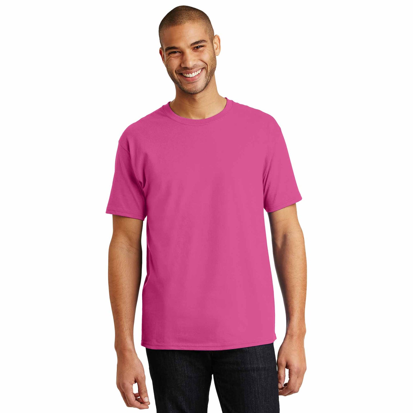 White T-Shirts - Hanes - Soft Cotton Fabric