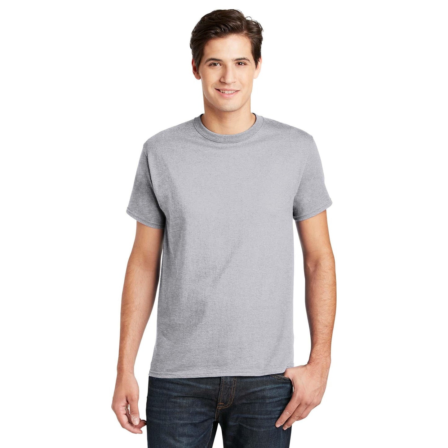 White T-Shirts - Hanes - ComfortSoft Cotton