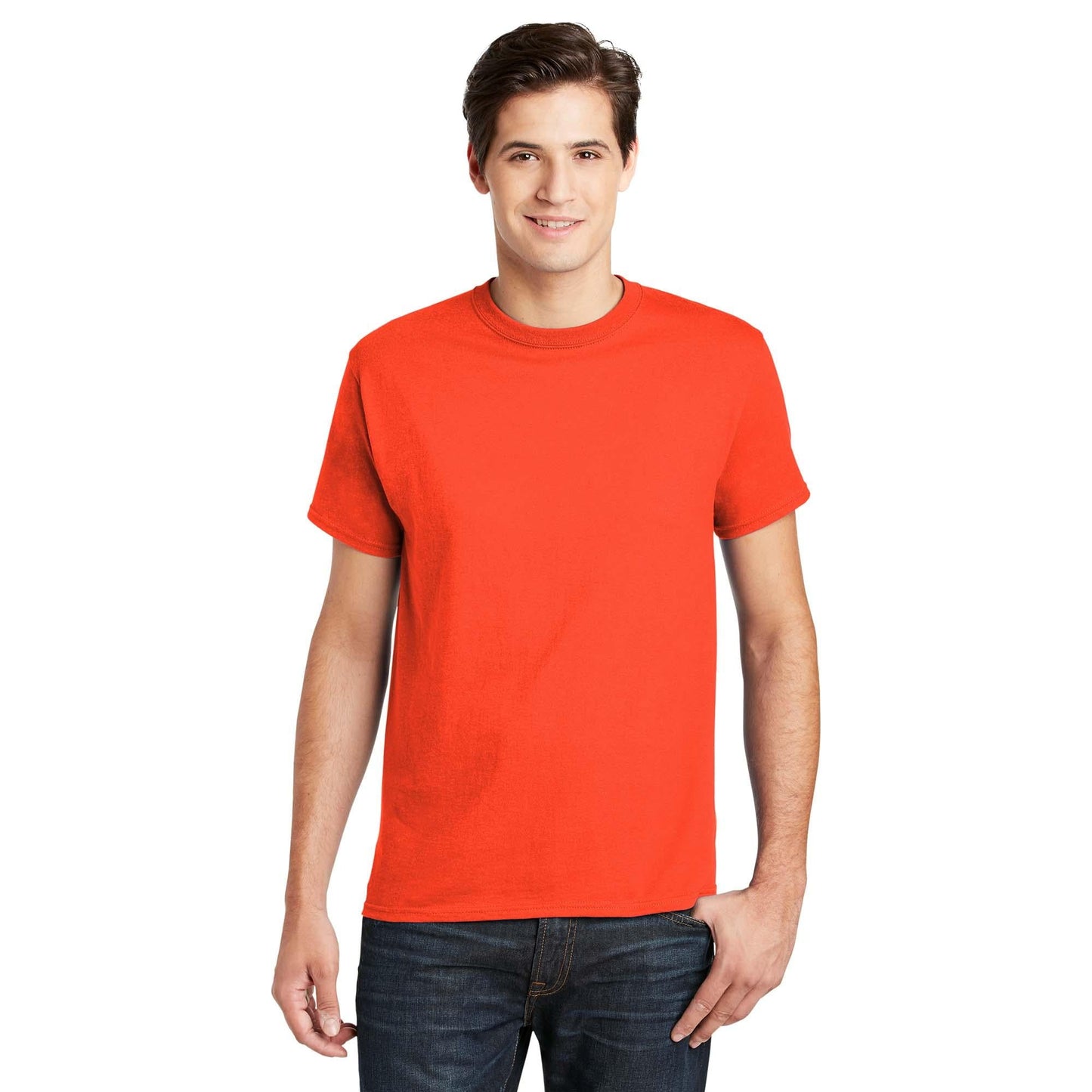 White T-Shirts - Hanes - ComfortSoft Cotton
