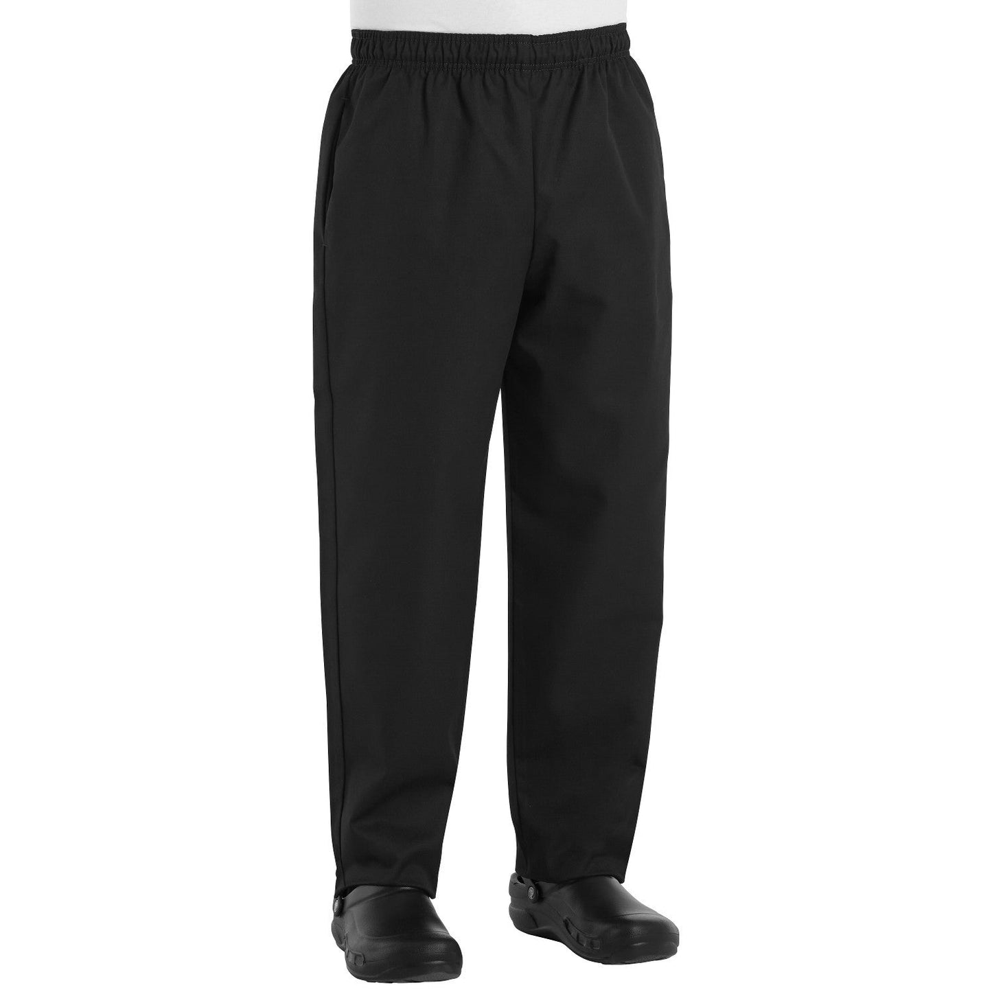 Black Uniform Pants - Chef Designs - Comfortable Twill
