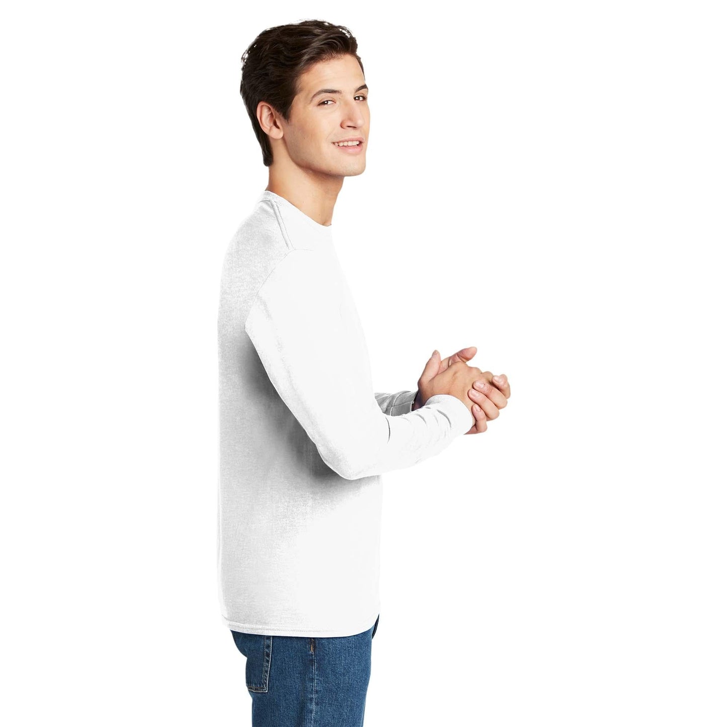 White T-Shirts - Hanes - Authentic Cotton Comfort