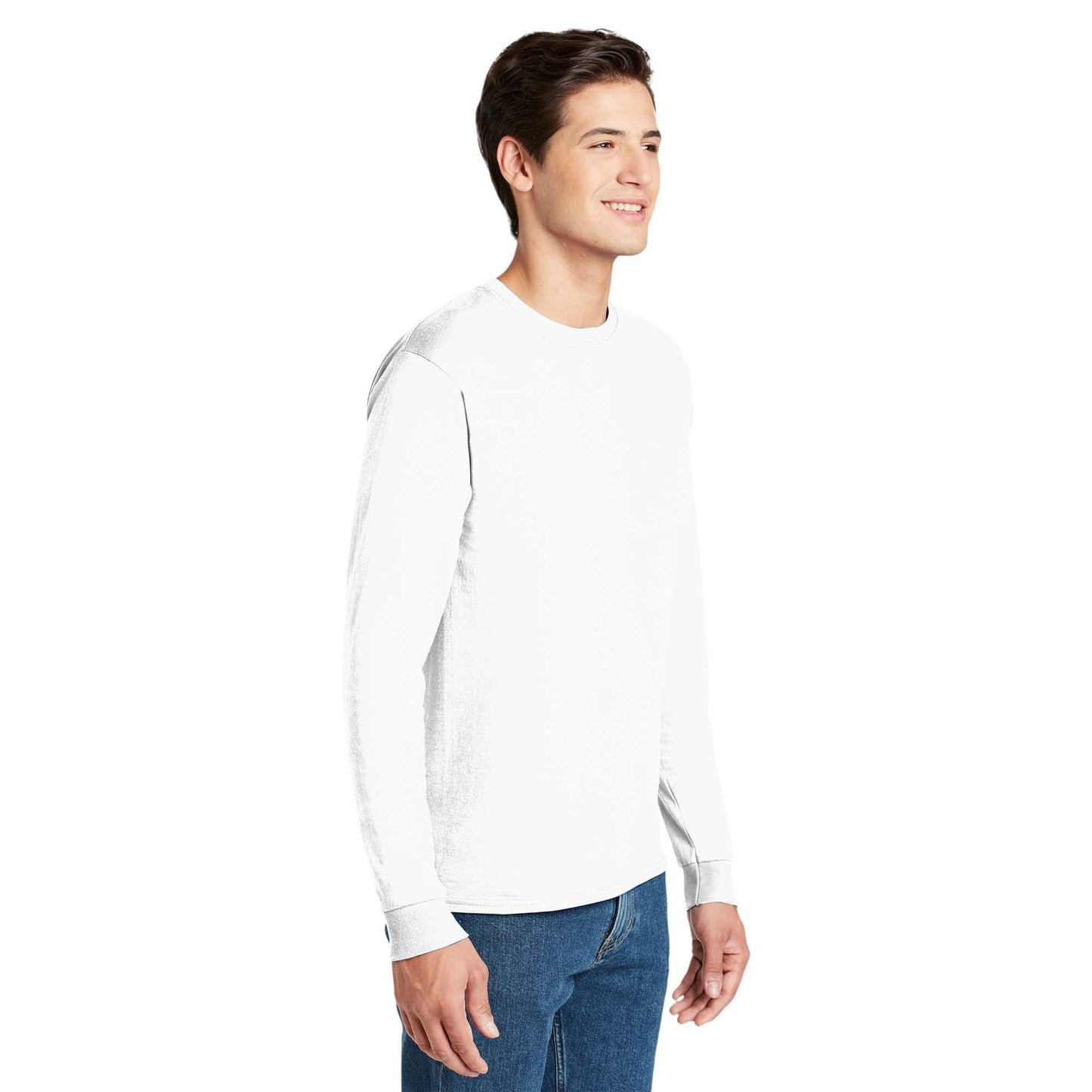 White T-Shirts - Hanes - Authentic Cotton Comfort