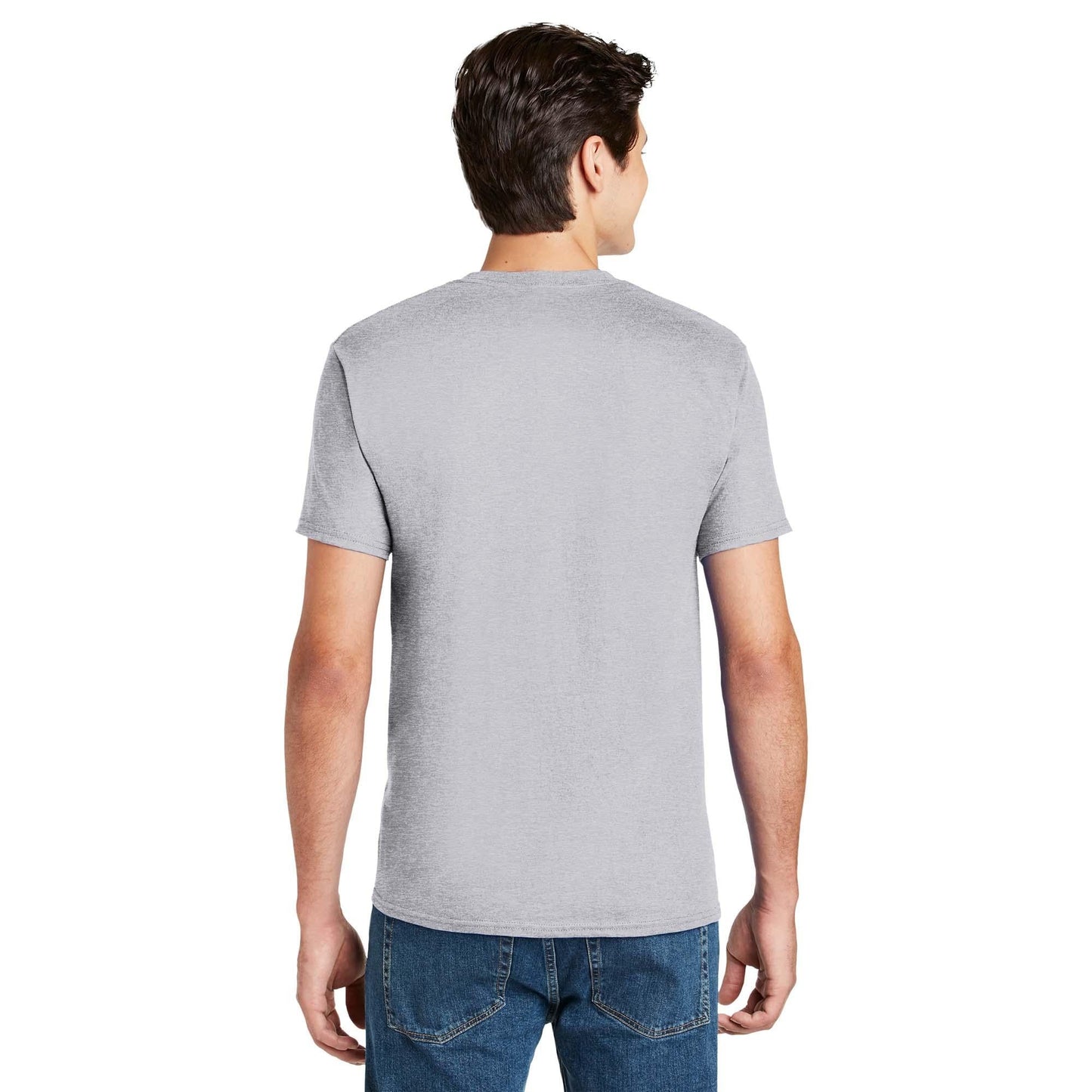 White T-Shirts - Hanes - Classic Fit Cotton - Comfortable