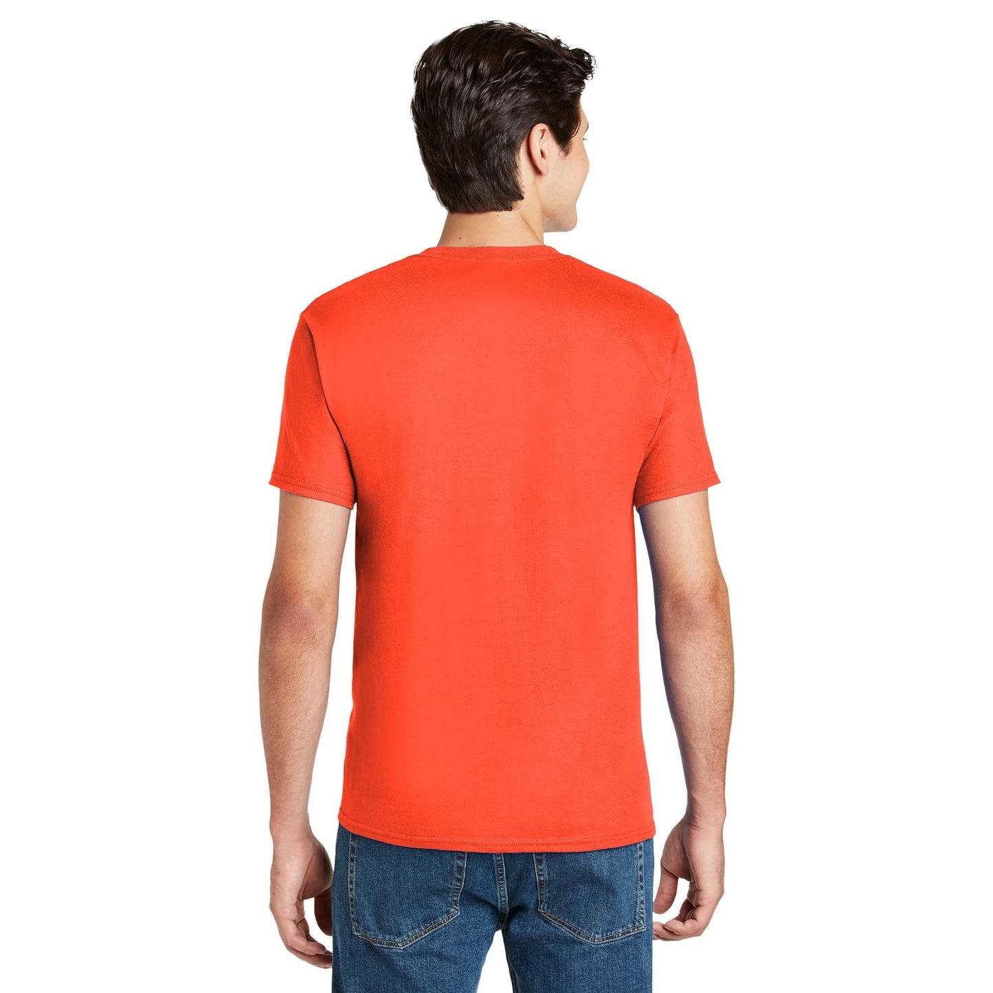 White T-Shirts - Hanes - Classic Fit Cotton - Comfortable