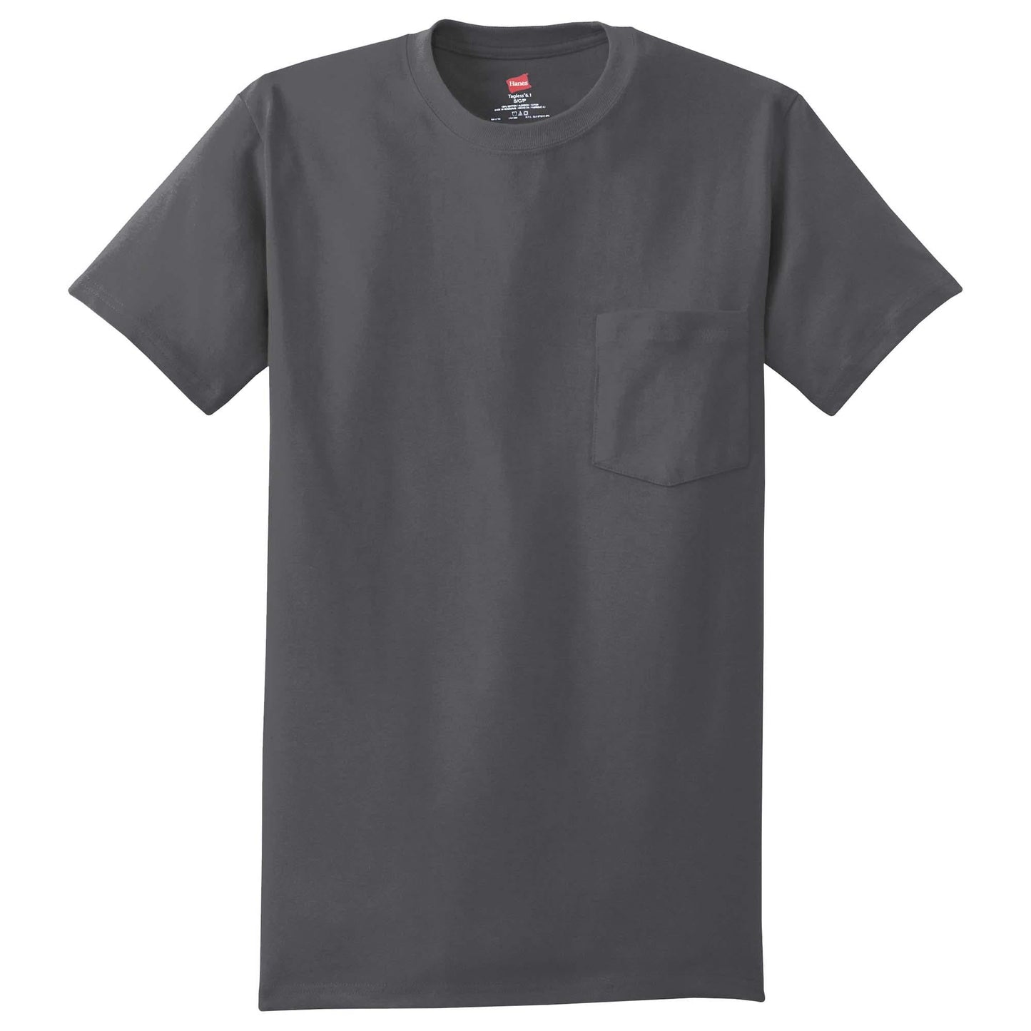 White T-Shirts - Hanes - Classic Fit Cotton - Comfortable