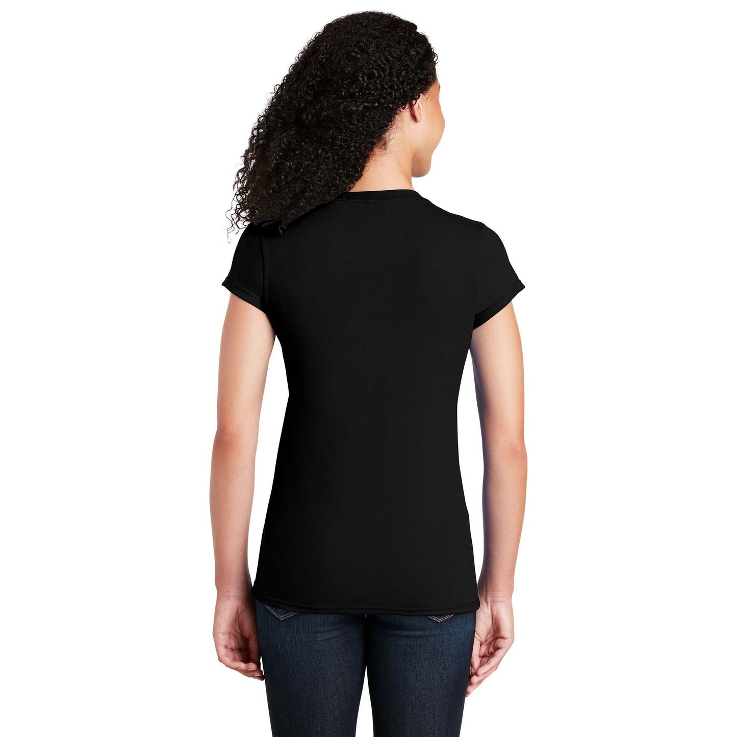Black T-Shirts - Gildan - Soft Style Comfort