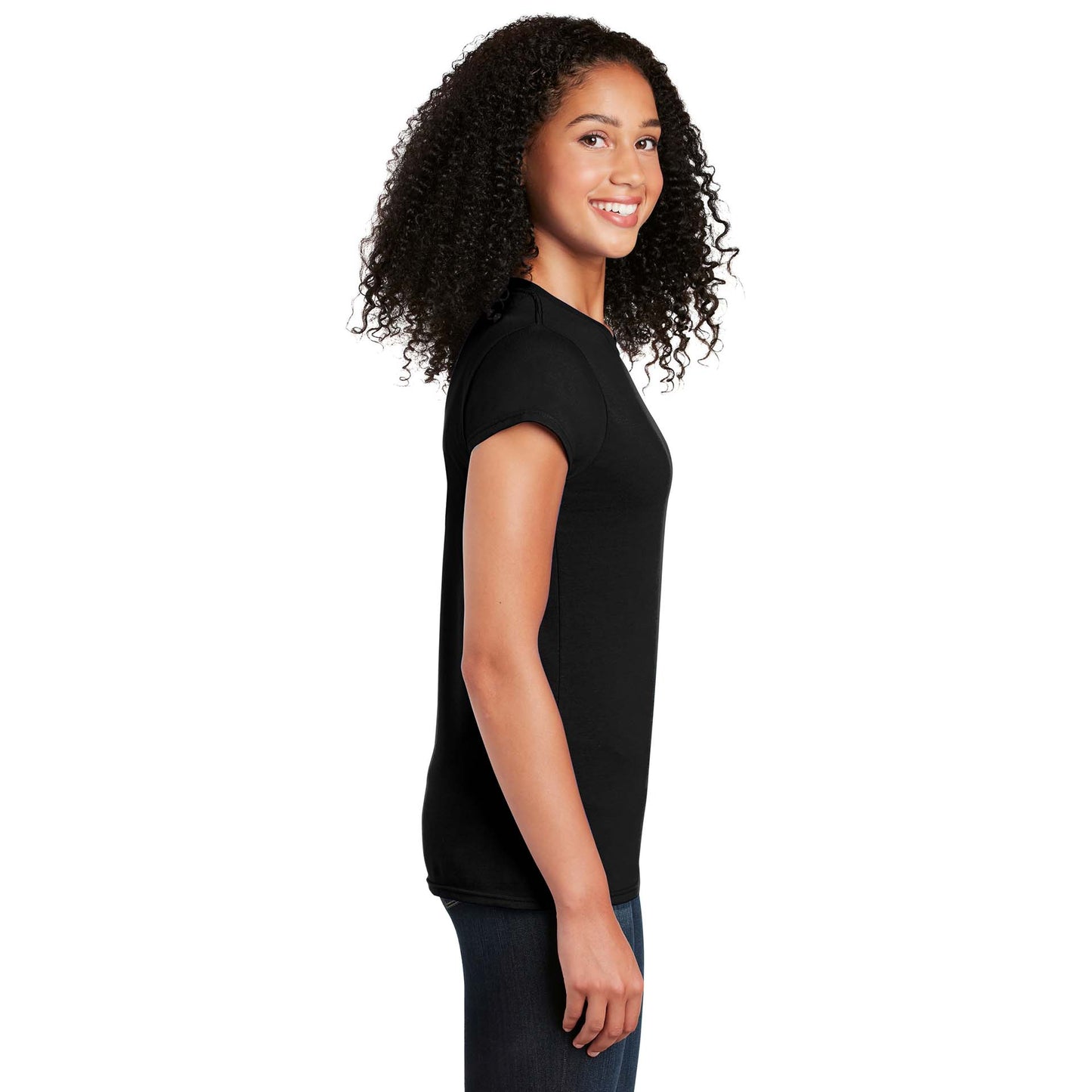 Black T-Shirts - Gildan - Soft Style Comfort