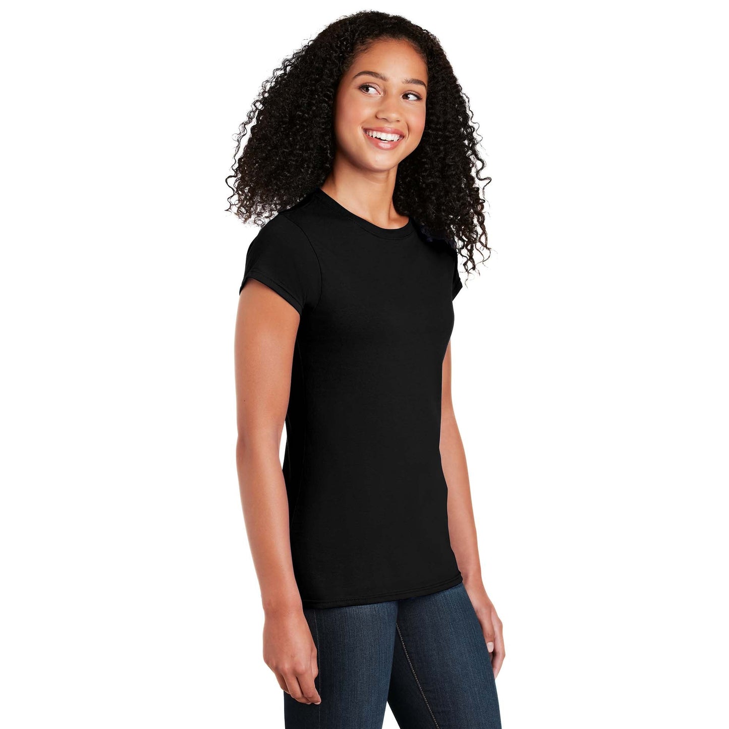 Black T-Shirts - Gildan - Soft Style Comfort
