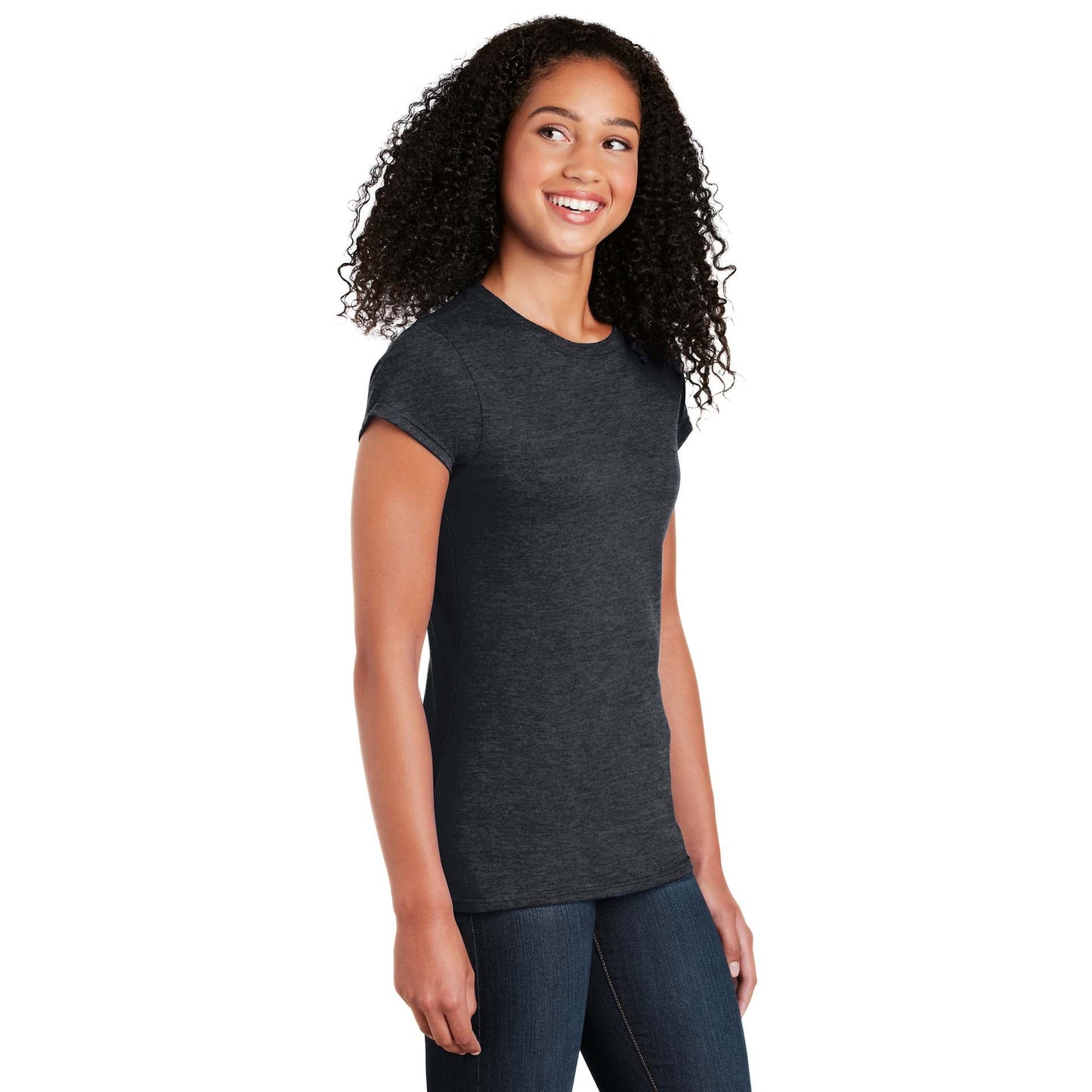 Black T-Shirts - Gildan - Soft Style Comfort