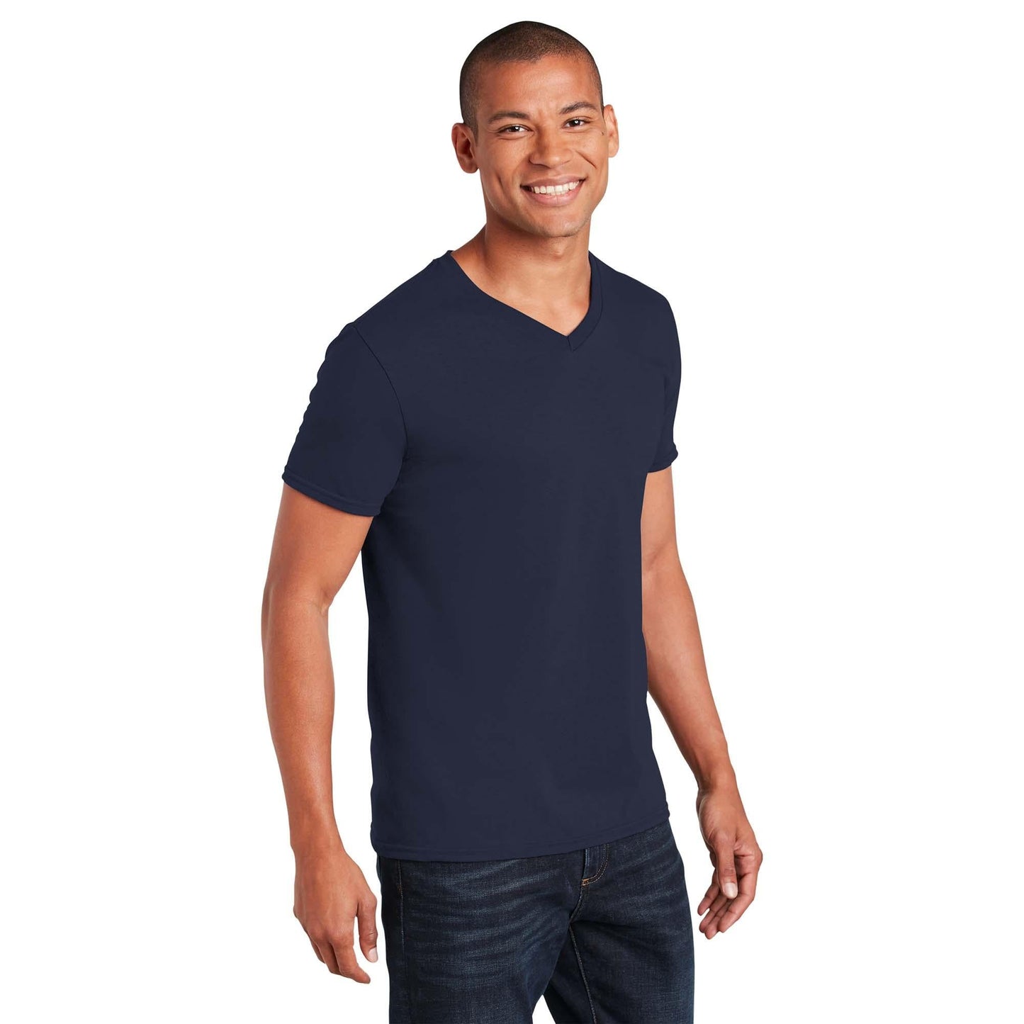 White T-Shirts - Gildan - Comfortable Cotton - Soft Fit