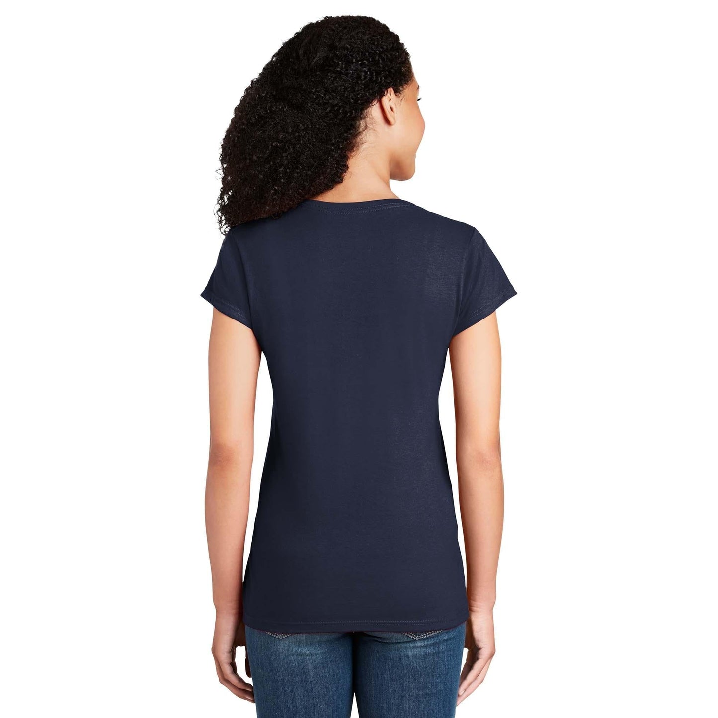 White T-Shirts - Gildan - Comfortable Cotton Blend - Soft Fabric