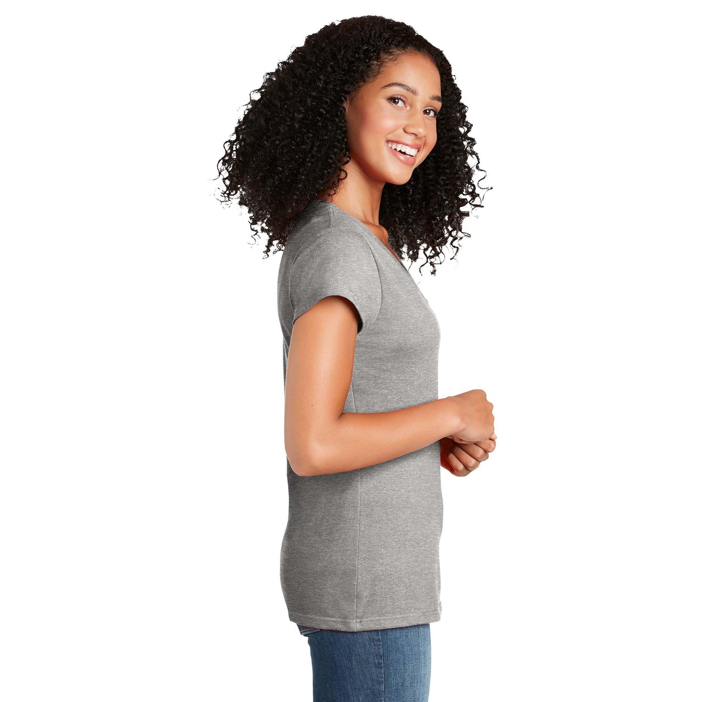 White T-Shirts - Gildan - Comfortable Cotton Blend - Soft Fabric