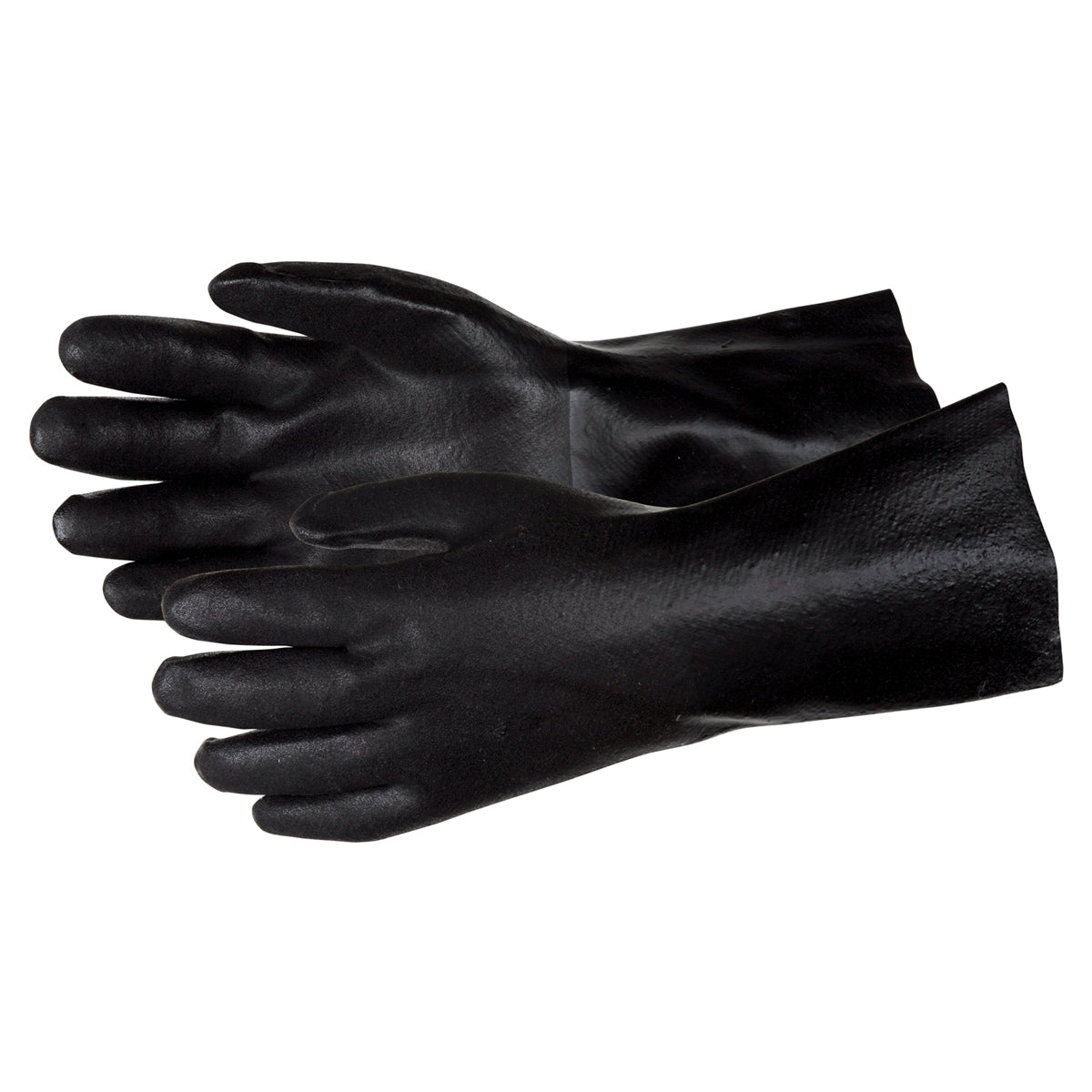 Jersey Lined Rubber Gloves - MCR Safety - Sandy Finish