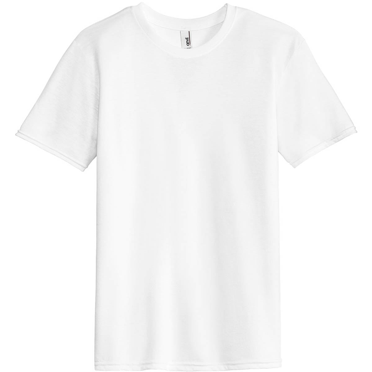 Heather Blue T-Shirt - Anvil - Soft Tri-Blend