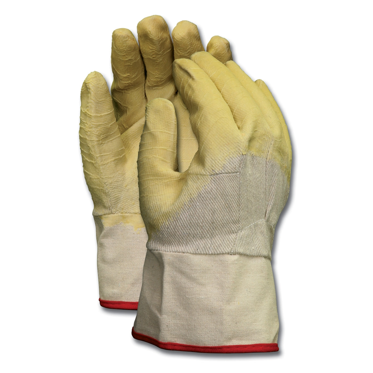 Duck Safety Cuff Rubber Gloves - MCR Safety - Latex Coated