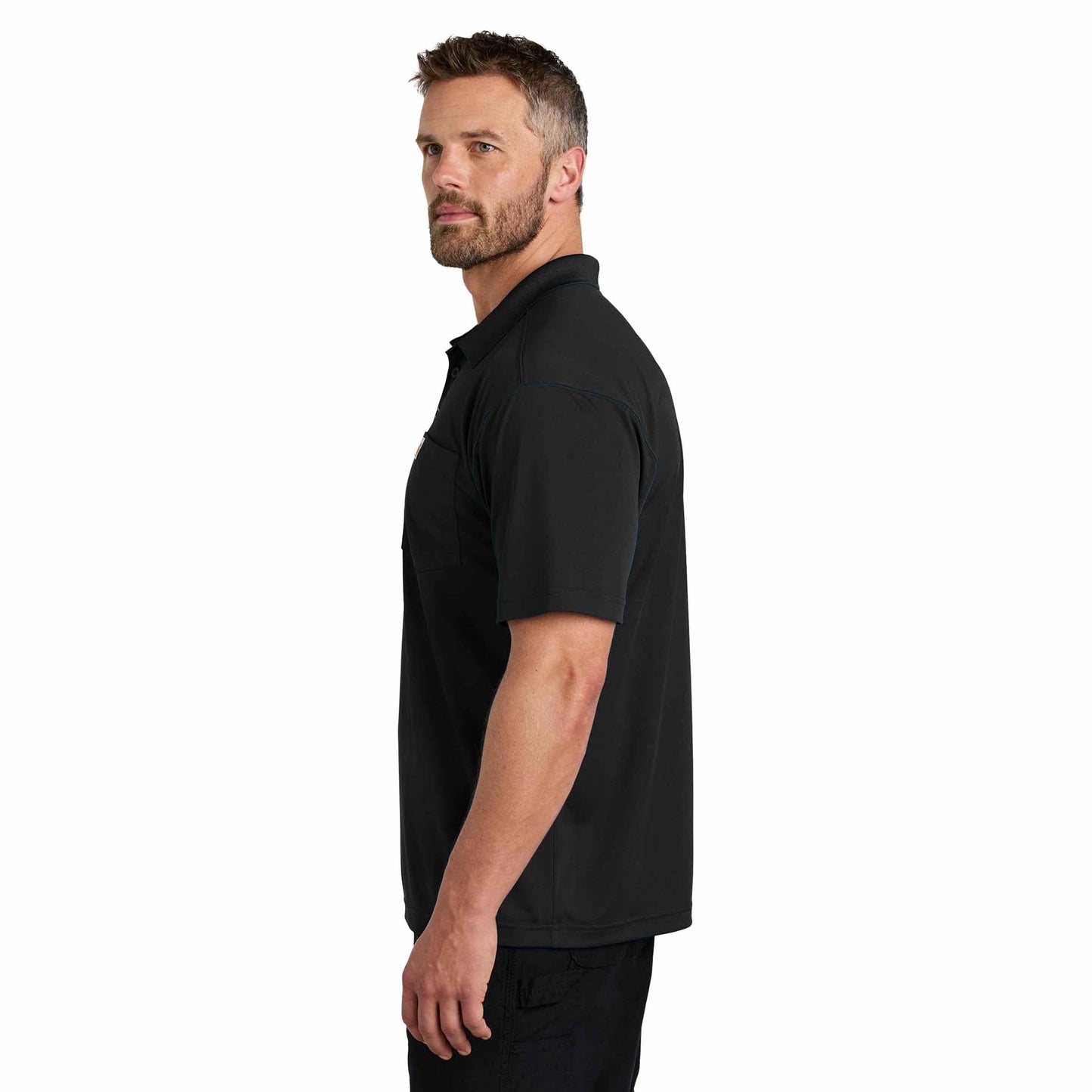 Asphalt Grey Polo - Carhartt - Snag-Resistant Design
