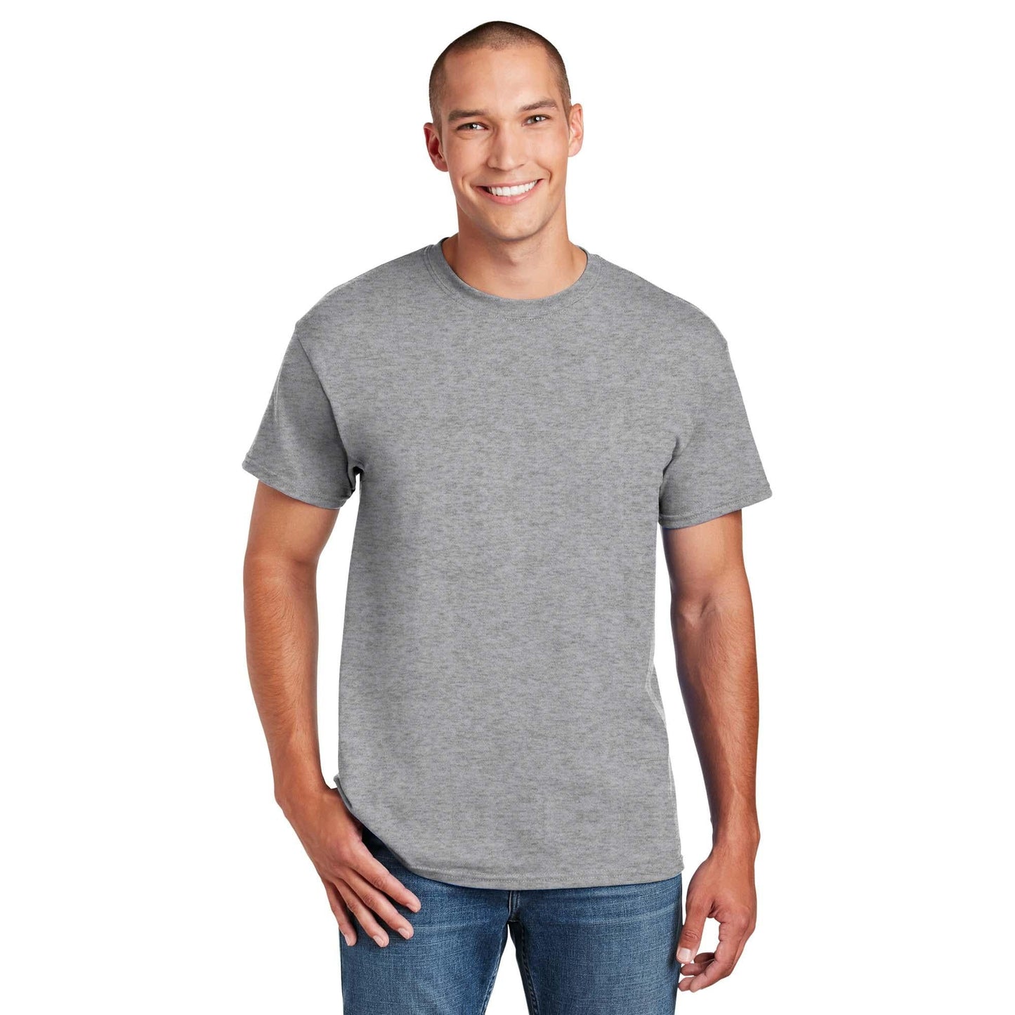 Graphite Heather T-Shirts - Gildan - Soft Fabric