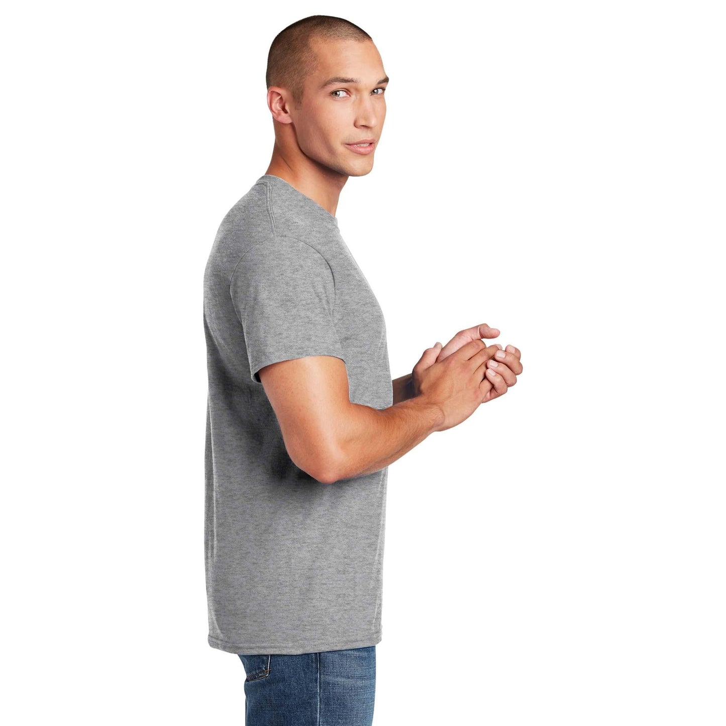 Graphite Heather T-Shirts - Gildan - Soft Fabric