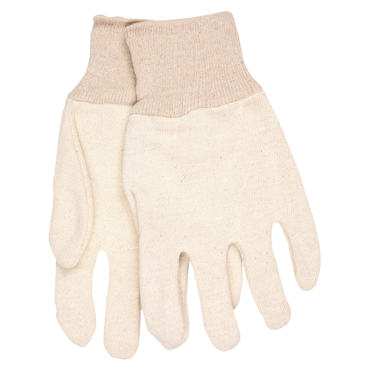 Knit Wrist Cotton Gloves - MCR Safety - Heavy Duty