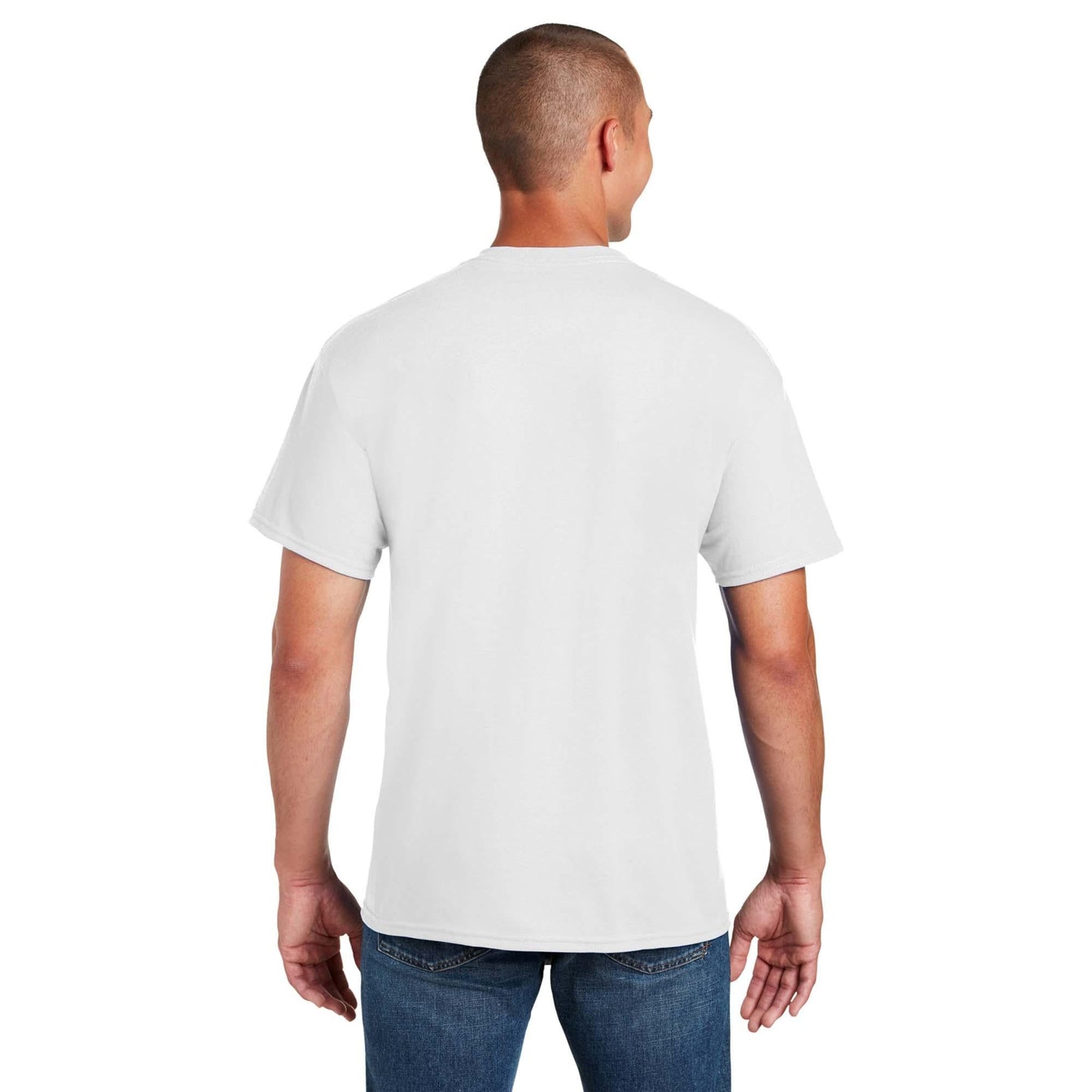 Ash Grey T-Shirt - Gildan - Soft Moisture-Wicking