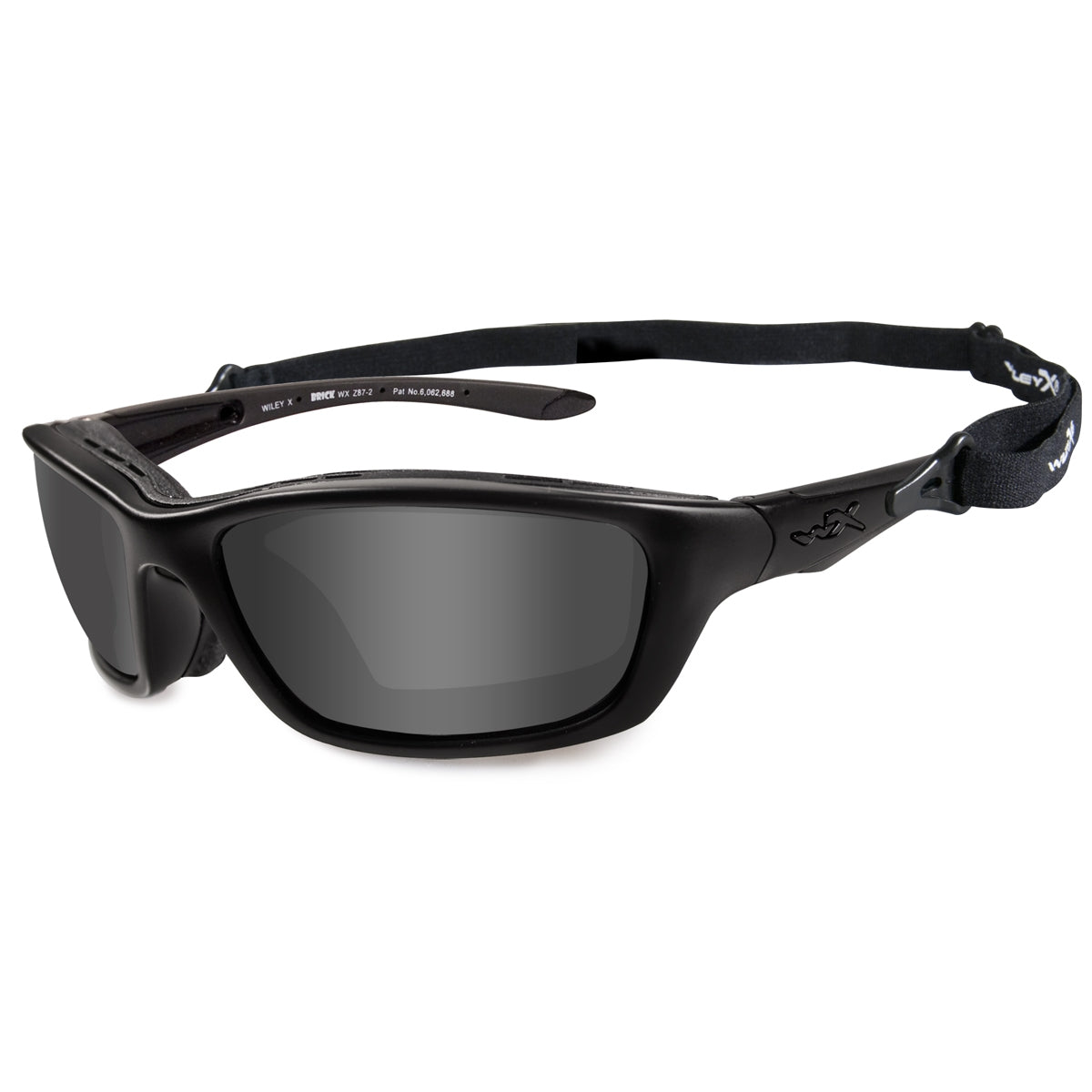 Grey Lens Glasses - Wiley X - Durable Nylon Frame