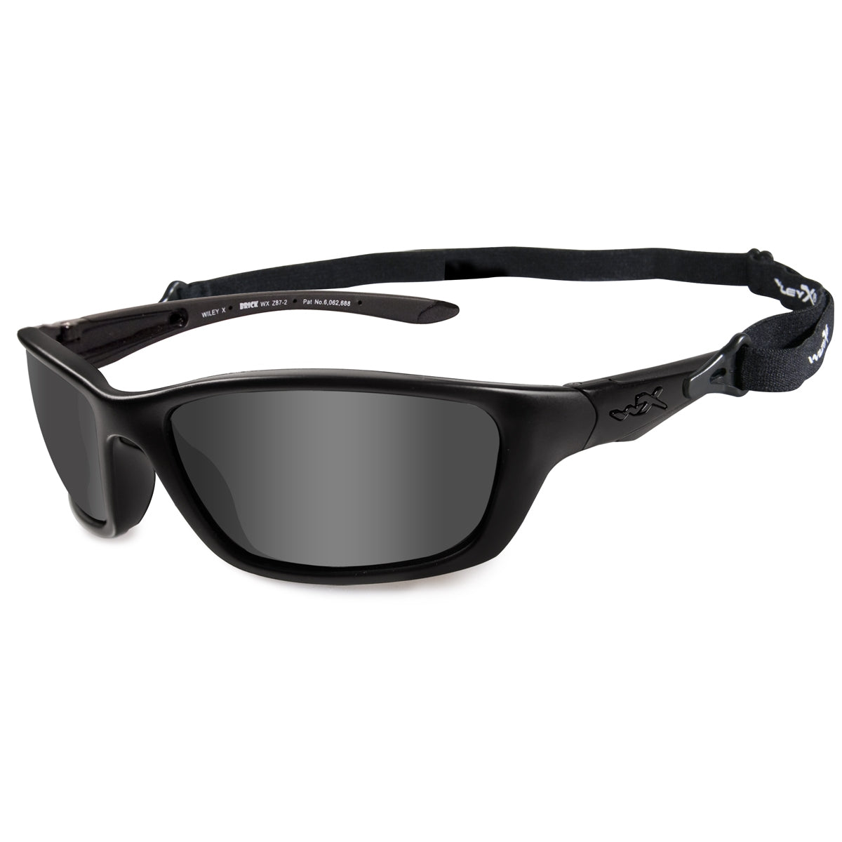 Grey Lens Glasses - Wiley X - Durable Nylon Frame