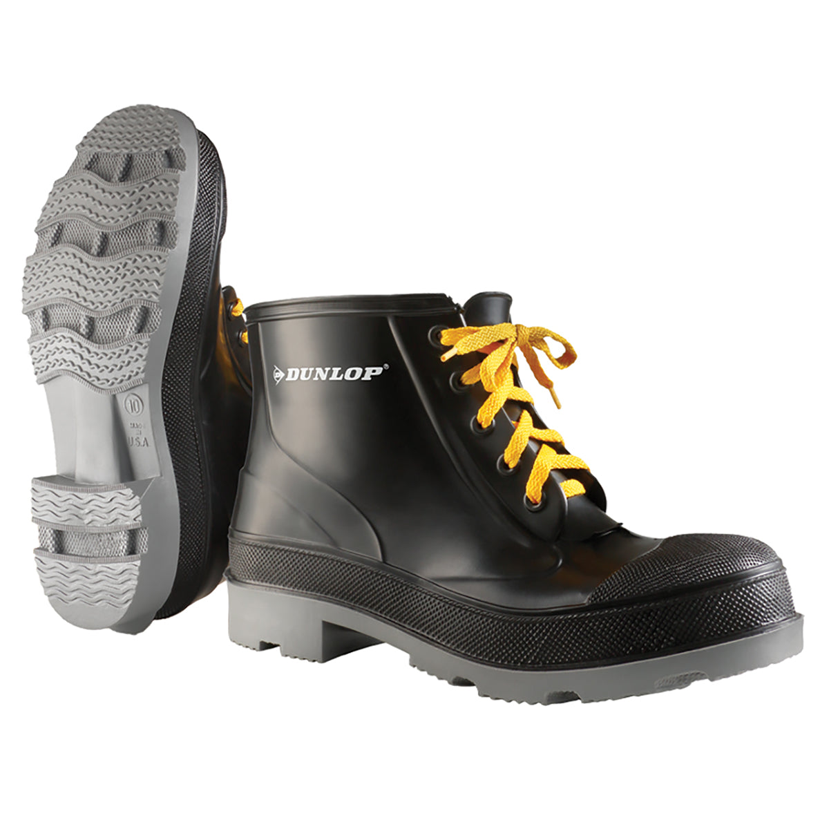Black Work Boots - Dunlop - Waterproof Safety