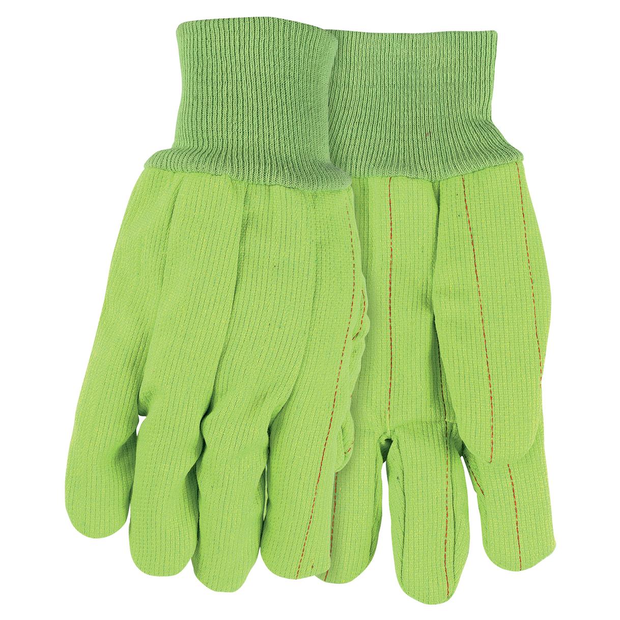 Knit Wrist String Knit Gloves - MCR Safety - Durable Canvas