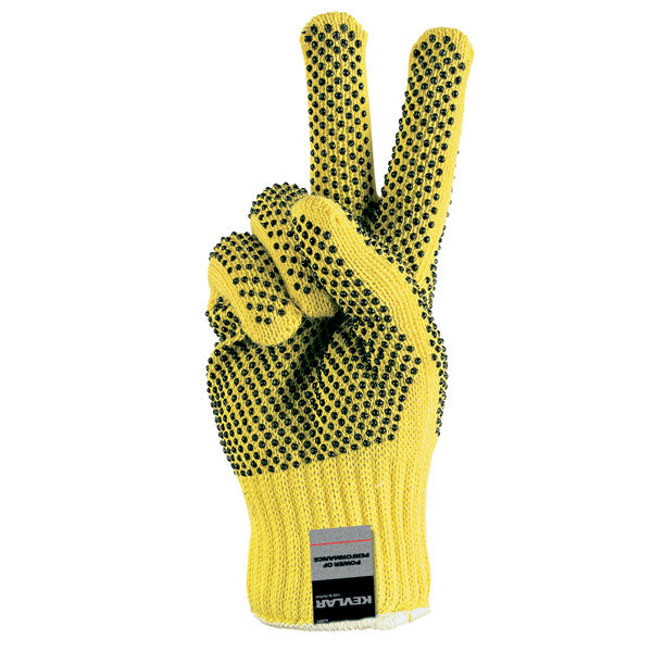 PVC Dots String Knit Gloves - MCR Safety - Cut Protection
