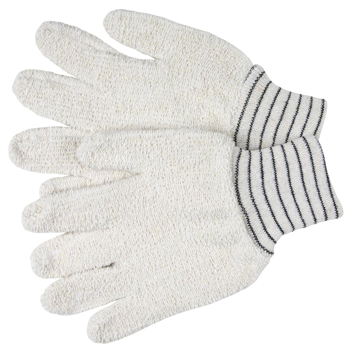 White Cotton Gloves - MCR Safety - Durable Terrycloth