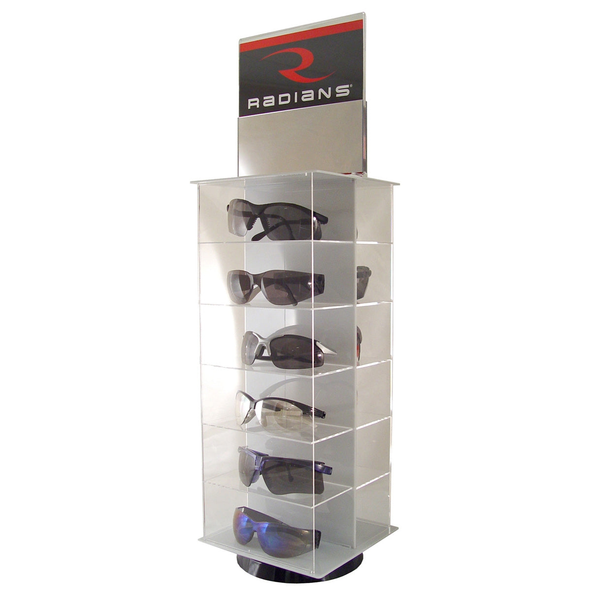 Holds 12 Pairs Displays - Radians - Convenient Design