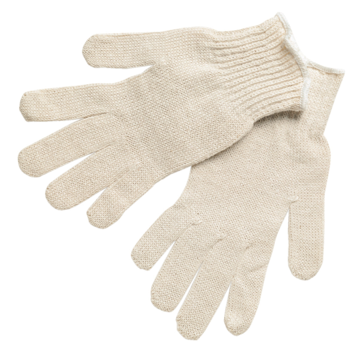Natural String Knit Gloves - MCR Safety - Light Duty