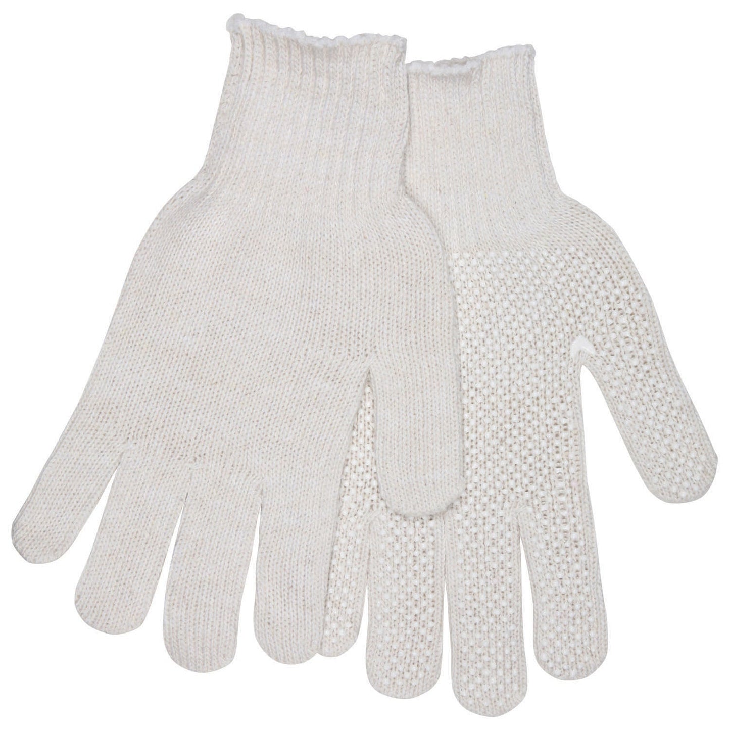 PVC Dotted Palm String Knit Gloves - MCR Safety - Abrasion Resistant