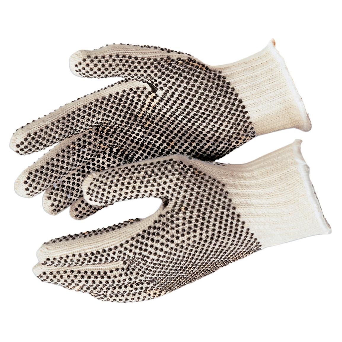 PVC Dots String Knit Gloves - MCR Safety - Durable Grip