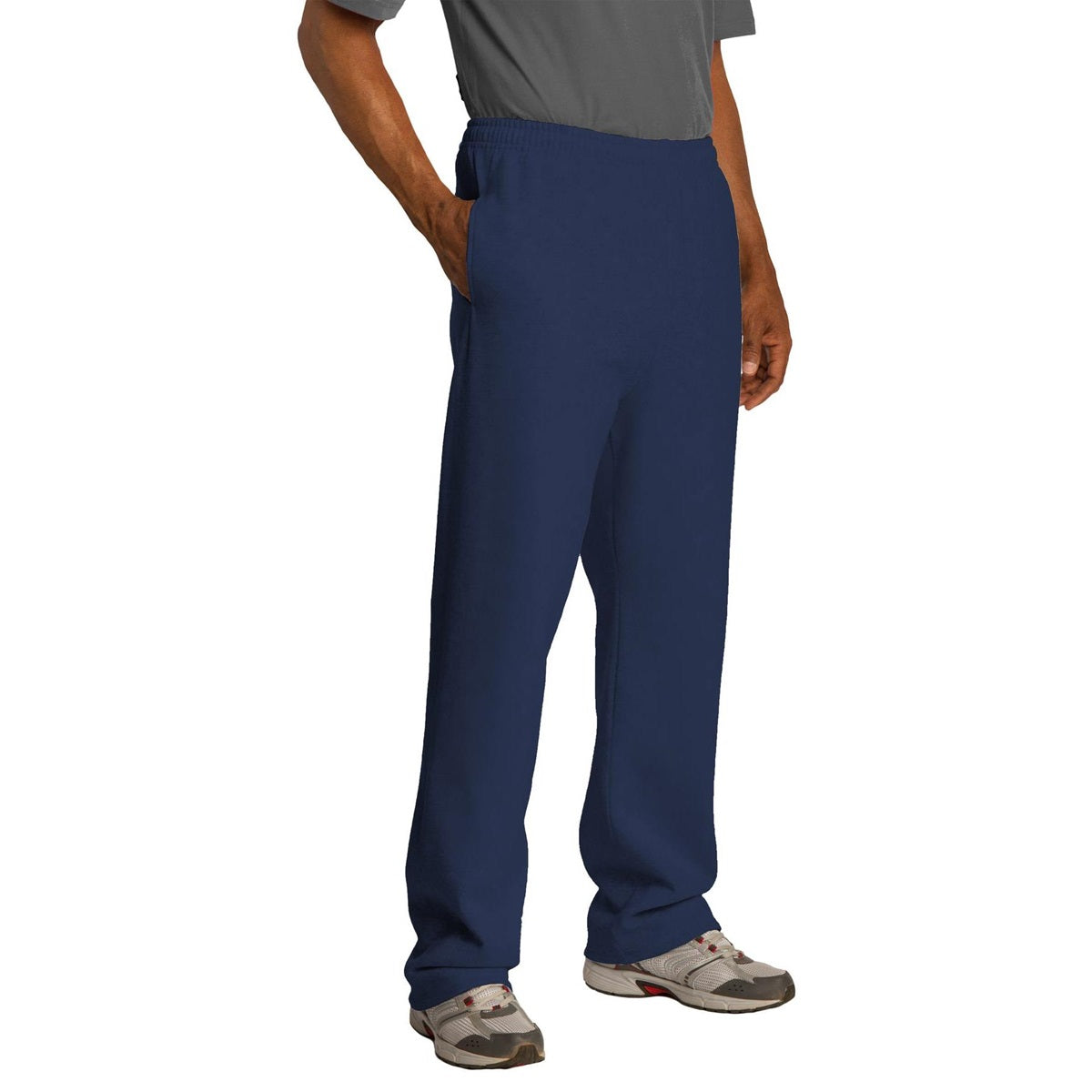 Black Sweatpants - Jerzees - Soft Cotton Blend - Comfortable Fit