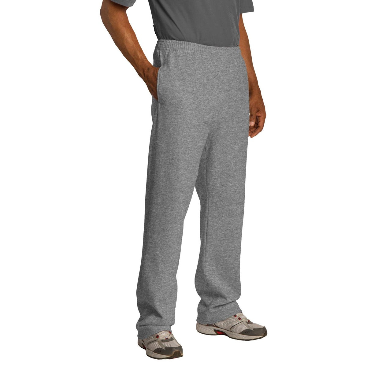 Black Sweatpants - Jerzees - Soft Cotton Blend - Comfortable Fit