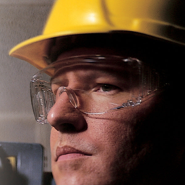 Clear Uncoated Lens Glasses - MCR Safety - Angular Coverage