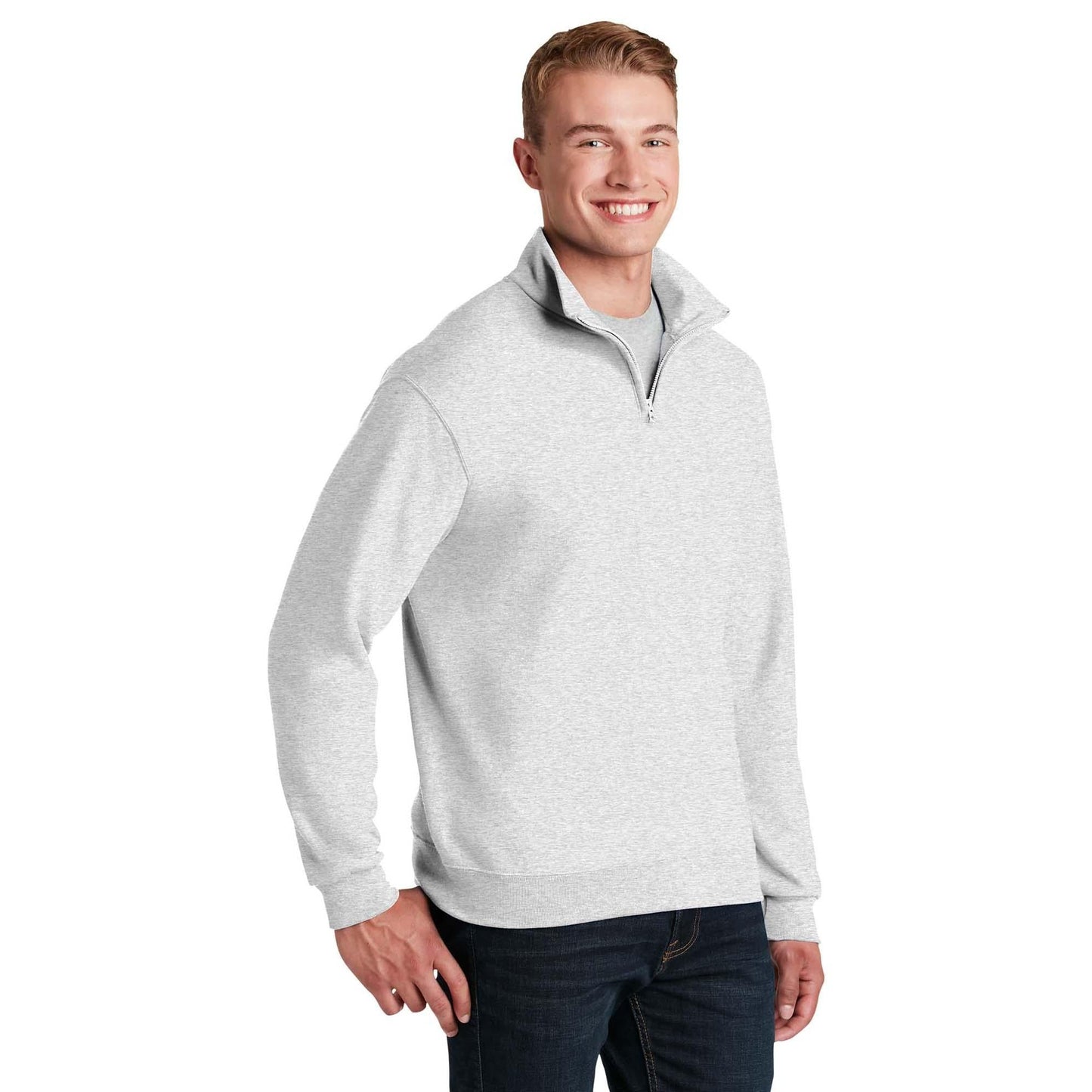 Oxford Sweatshirts - Jerzees - Stylish Cadet Collar - Durable Fabric