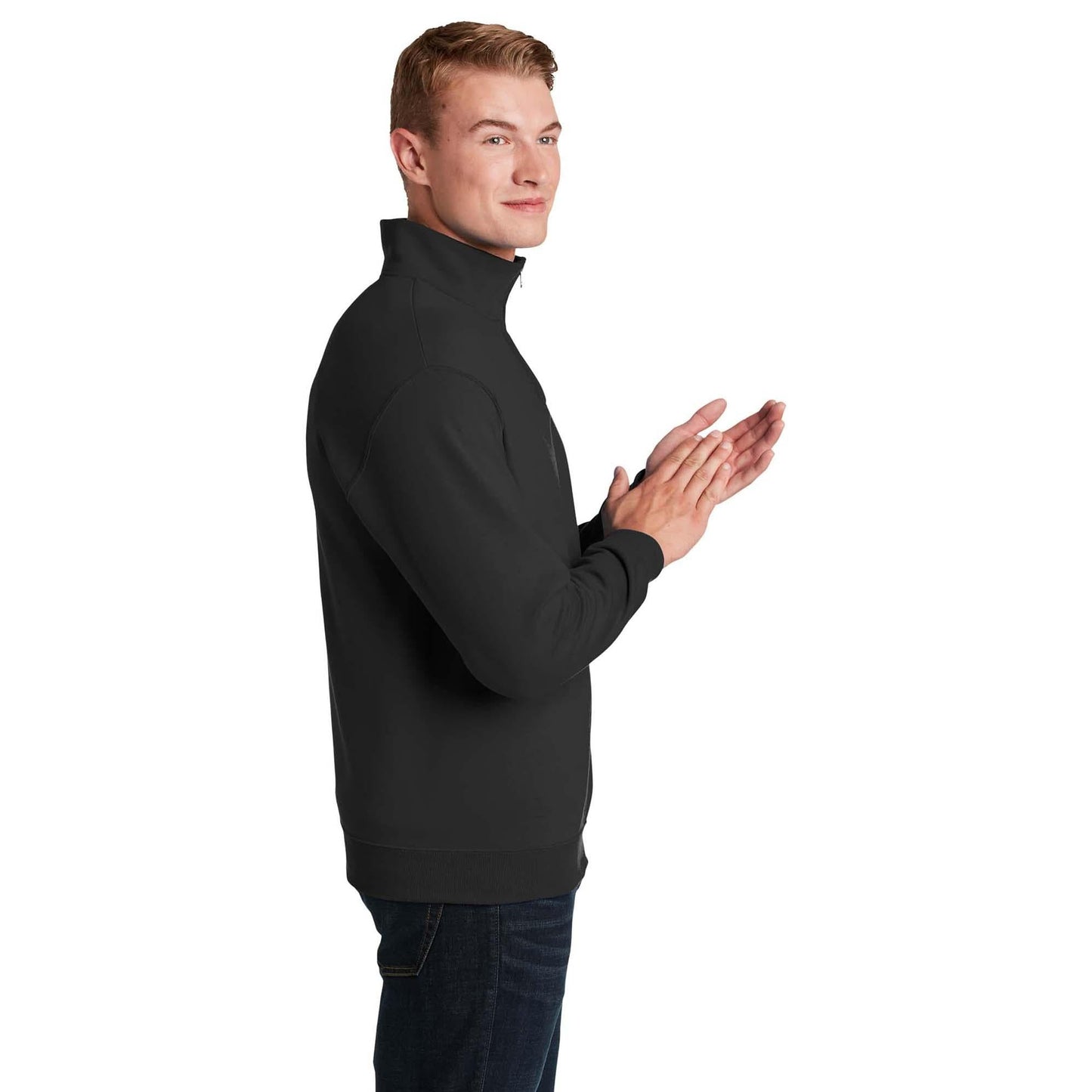 Oxford Sweatshirts - Jerzees - Stylish Cadet Collar - Durable Fabric