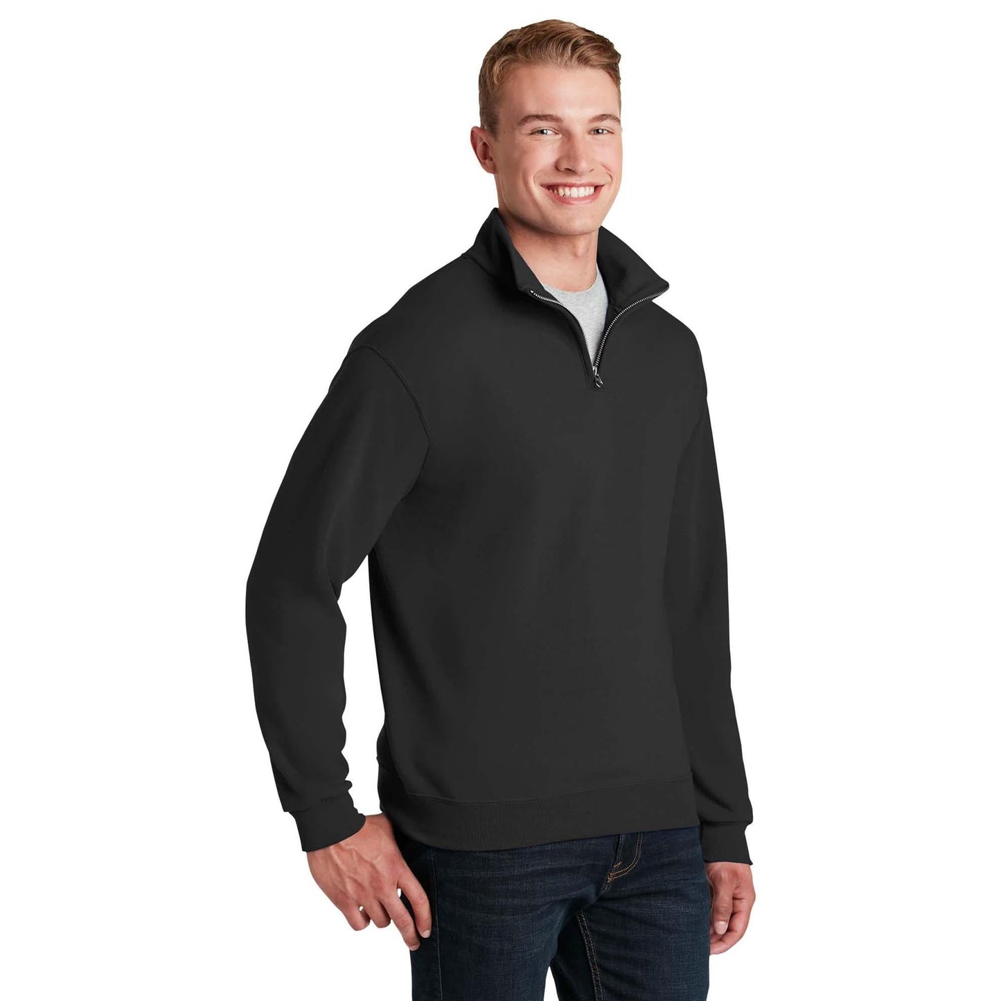 Oxford Sweatshirts - Jerzees - Stylish Cadet Collar - Durable Fabric
