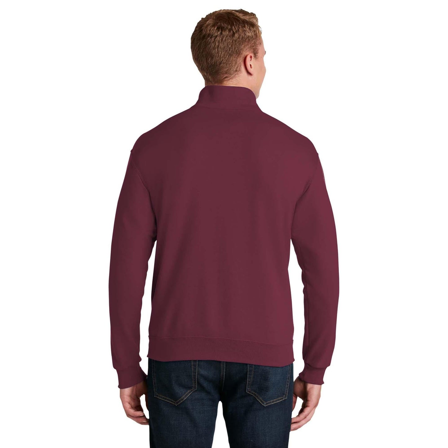 Oxford Sweatshirts - Jerzees - Stylish Cadet Collar - Durable Fabric