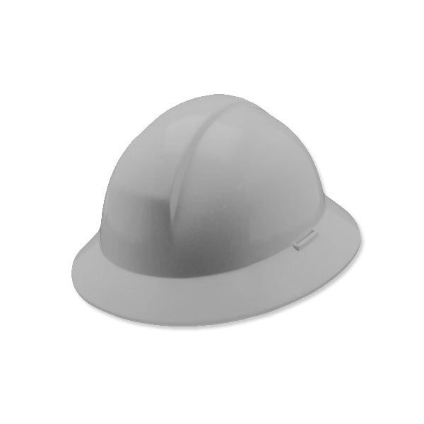 White Hard Hats - North Safety - Full Brim Coverage