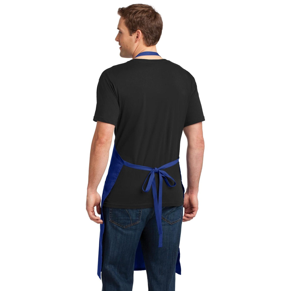 Black Aprons - Port Authority - Durable Fabric - Stain Resistant