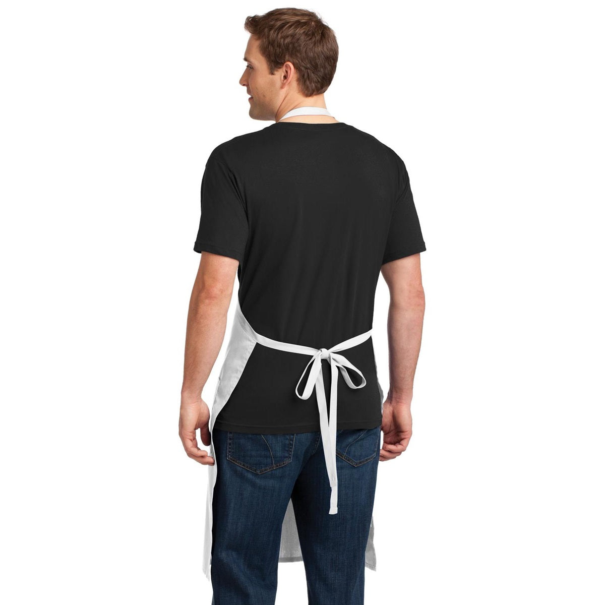 Black Aprons - Port Authority - Durable Fabric - Stain Resistant
