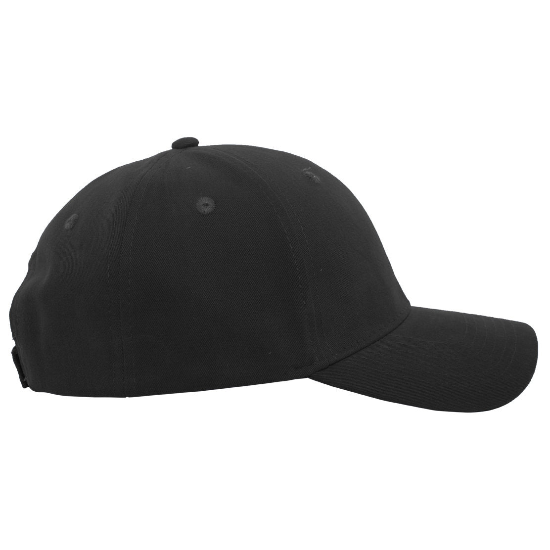 Black Ball Cap - Pacific Headwear - Adjustable Fit