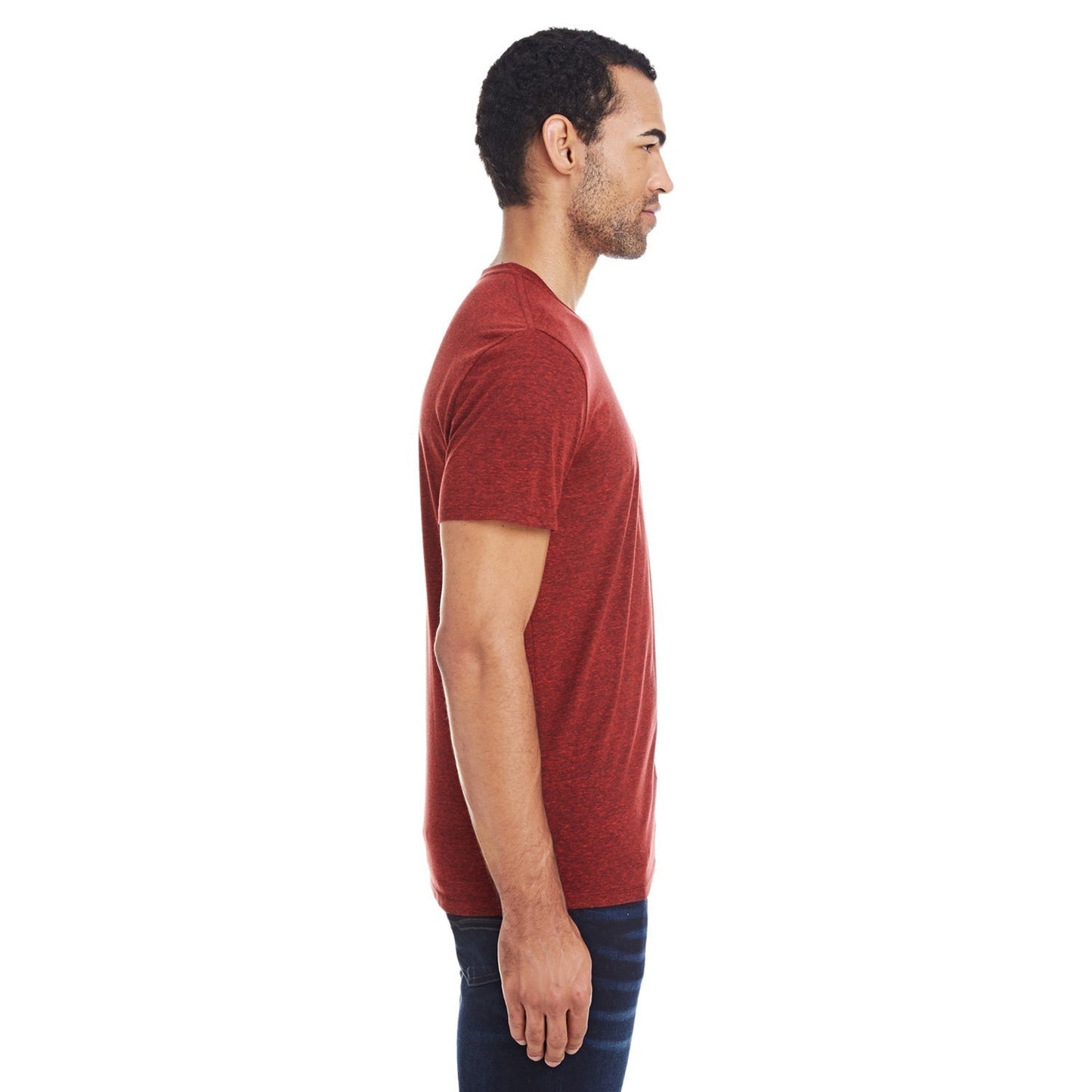 Black Triblend T-Shirts - Threadfast - Eco-Friendly Fit