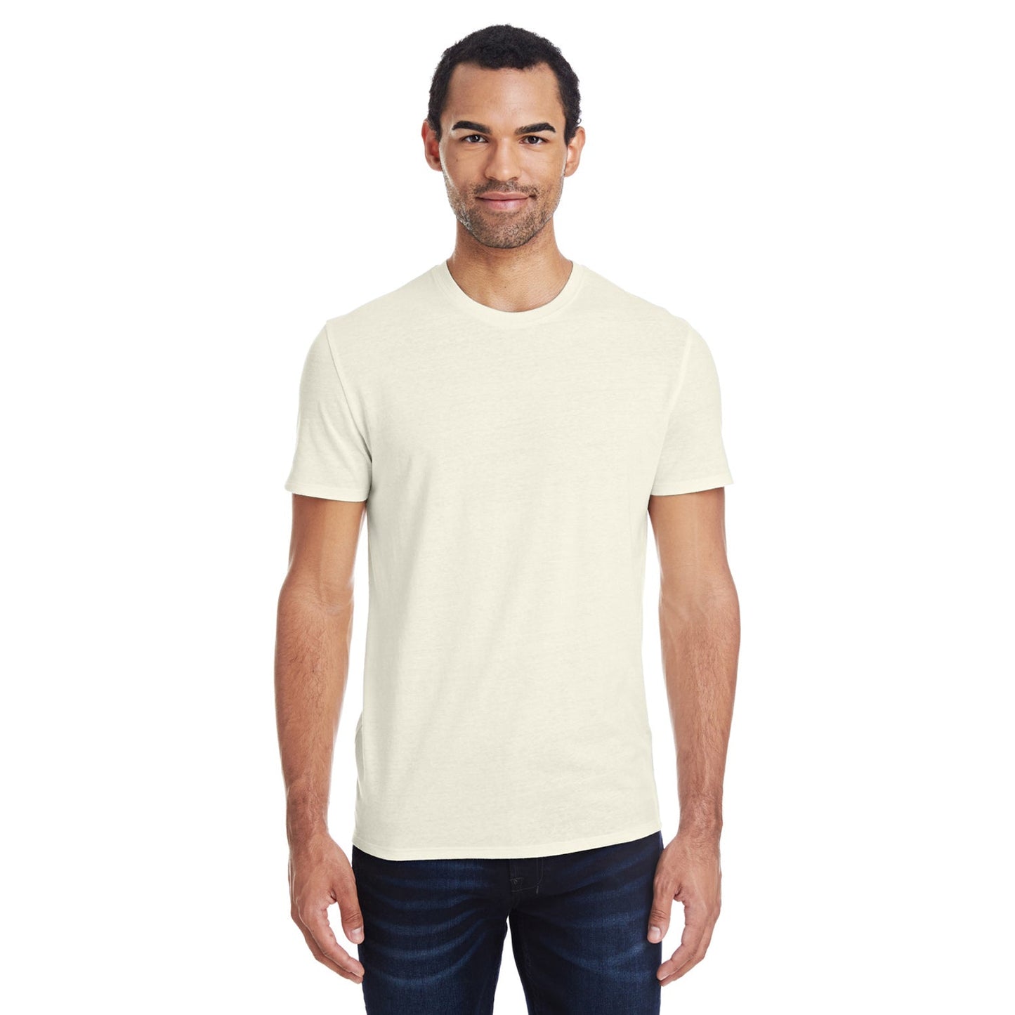 Black Triblend T-Shirts - Threadfast - Eco-Friendly Fit