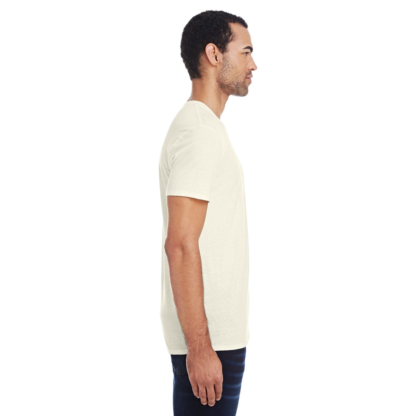 Black Triblend T-Shirts - Threadfast - Eco-Friendly Fit