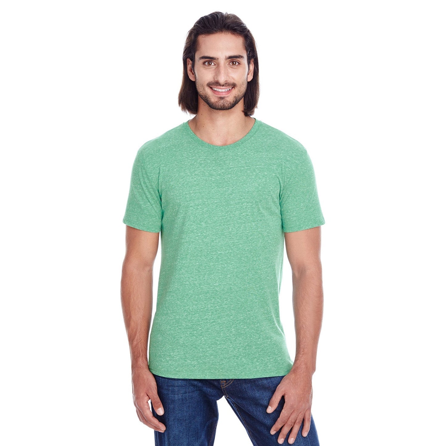 Black Triblend T-Shirts - Threadfast - Eco-Friendly Fit