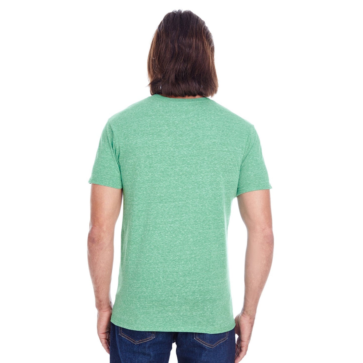 Black Triblend T-Shirts - Threadfast - Eco-Friendly Fit